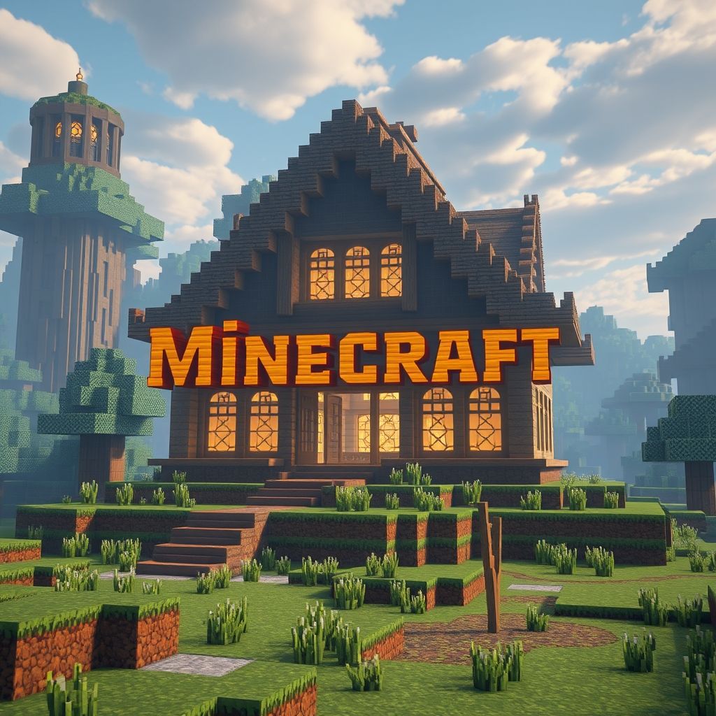 การปรับตัวของนักแสดงกับโลกในเกม Minecraft